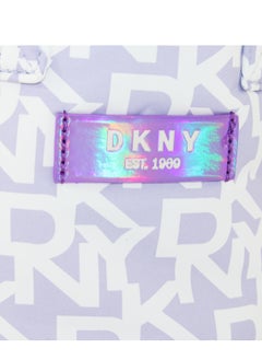 دكني حقيبة دلو منتفخة مميزة من DKNY، حقيبة مكياج للسفر صغيرة، حقيبة تخزين صغيرة خفيفة الوزن لمستحضرات التجميل، حقيبة مكياج صغيرة، حقيبة أدوات الزينة للسفر  - Image 2