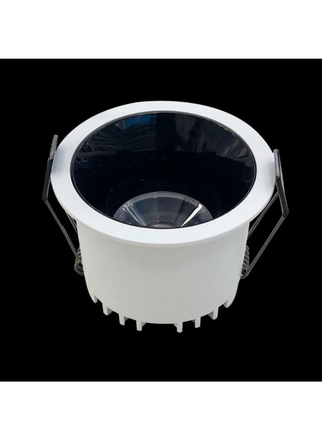 Milano Neo 6CCT Anti Glare Spotlight - White and Black