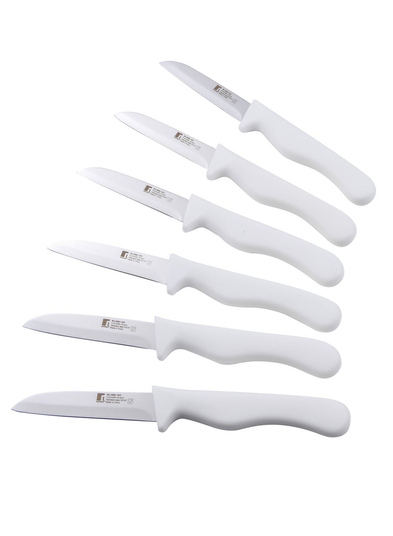 BERGNER طقم سكاكين فواكه من الفولاذ المقاوم للصدأ مكون من 6 قطع - Image 1