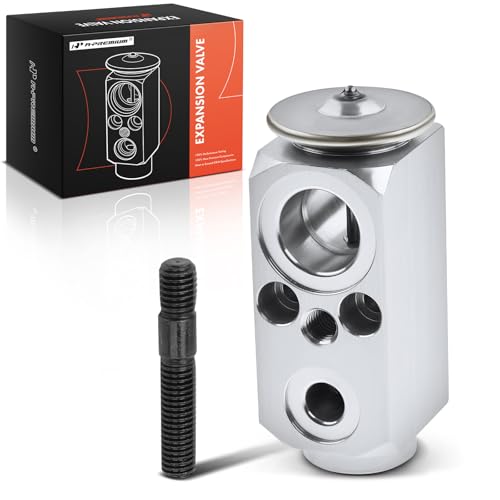 A-Premium A/C Expansion Valve Compatible with Chevrolet Traverse 2009-2012, GMC Acadia 2007-2012, Buick Enclave 2008-2012, Saturn Outlook 2007-2010, Rear Side - Image 1