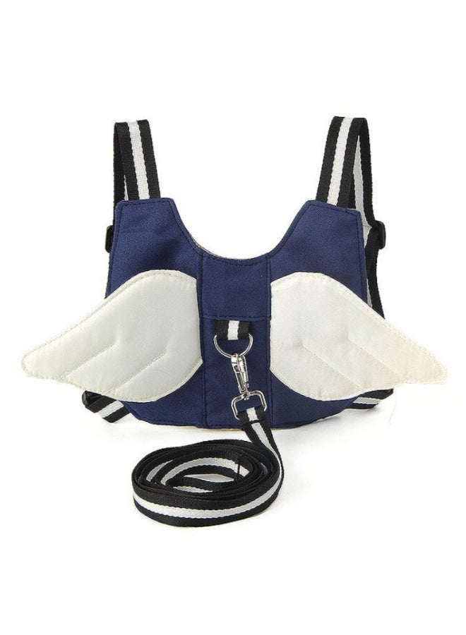 ORiTi Safety Backpack Harness With Wrist Leash Blue - Image 3