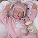 Milidool Lifelike Reborn Baby Dolls 18Inch Realistic Poseable Newborn Baby Girl DollsSoft Cloth Body Real Life Baby Doll with Gift Box for Kids Age 3 - Image 2