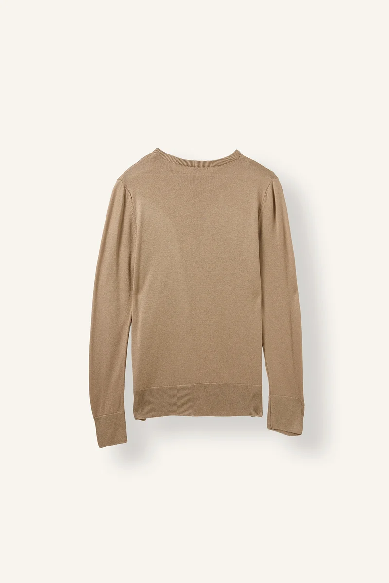 ديفاكتو Regular Fit Crew Neck Pullover