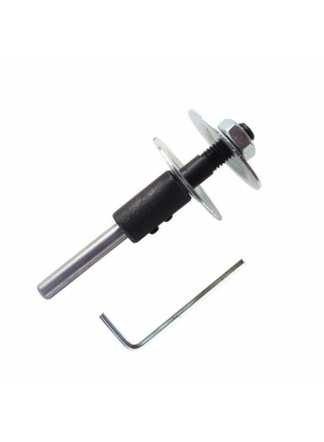 AOHOCA Shaft Arbor Extension Motor Arbor Threaded Shaft Adapter for Buffing Grinding Wheels Bench Grinder Wheels (1 set) - Image 1