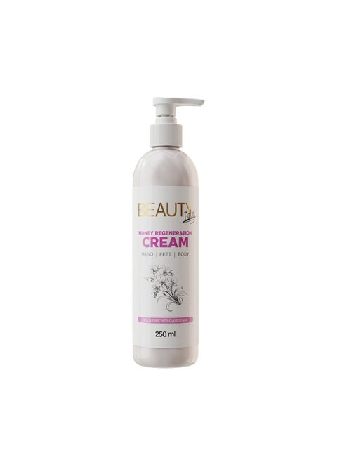 Honey Regeneration Cream Wild Orchid Gardenia With Hydrating and Antioxidant-rich 250ML