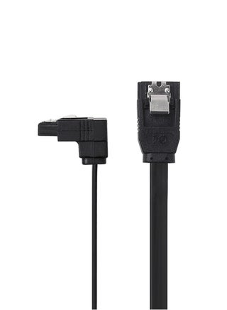 90 Degree Right Angle SATA III 6.0 Gbps SATA Cable (SATA 3 Cable) Black, 30 CM - pzsku/Z15A21F315D2B8F60F704Z/45/_/1707669671/f5736966-e34a-4357-9f35-31d31a89500f