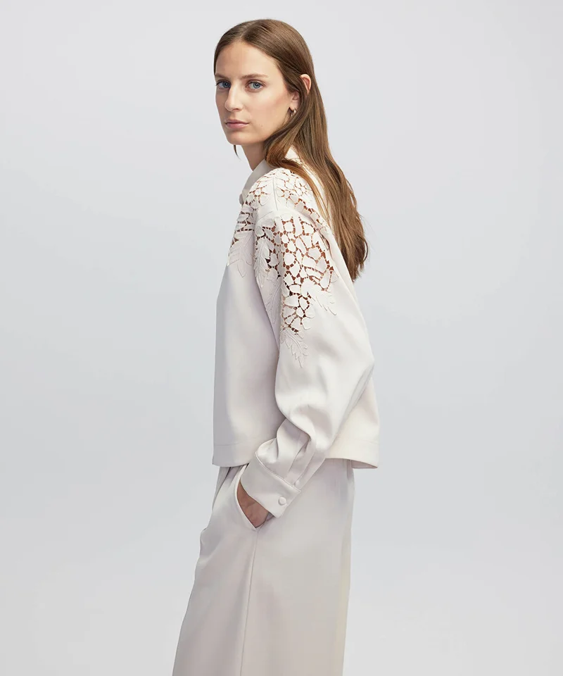 Ipekyol  Embroidered Applique Jacket for Women | Best Price UAE