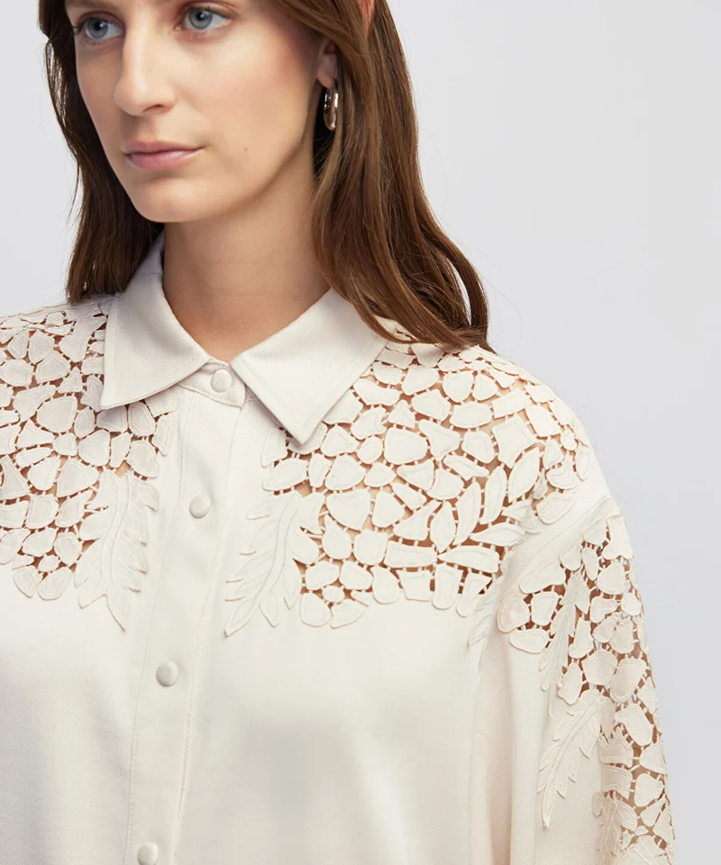 Ipekyol Embroidered Applique Jacket