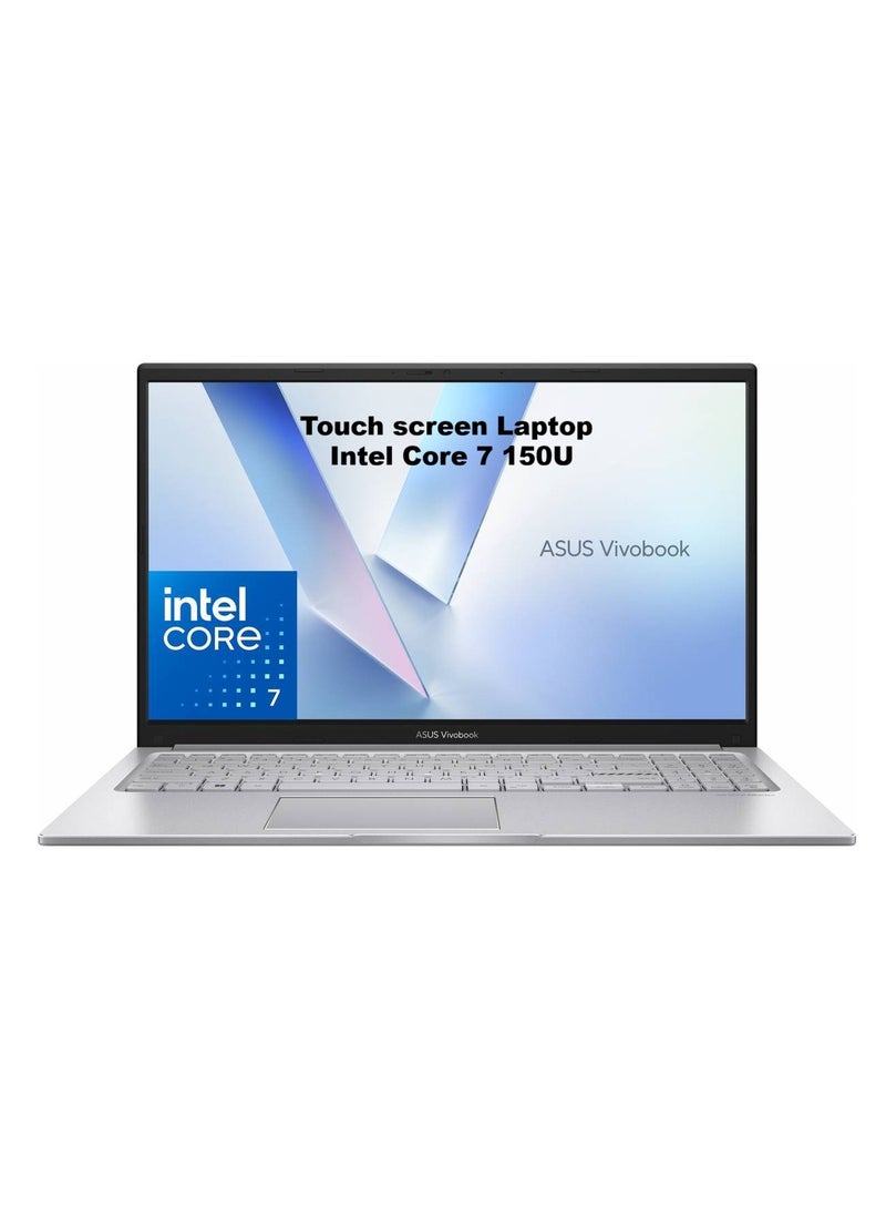 ASUS Vivobook 15 F1504VAP Business Laptop, 15.6" Touchscreen IPS FHD (1920x1080) Display Intel Core 7 150U (Beats i7-1355U), 40GB RAM, 2TB SSD, WiFi 6, BT 5.1, HD Webcam, Window 11 (Upgraded) English Cool Silver - Image 1