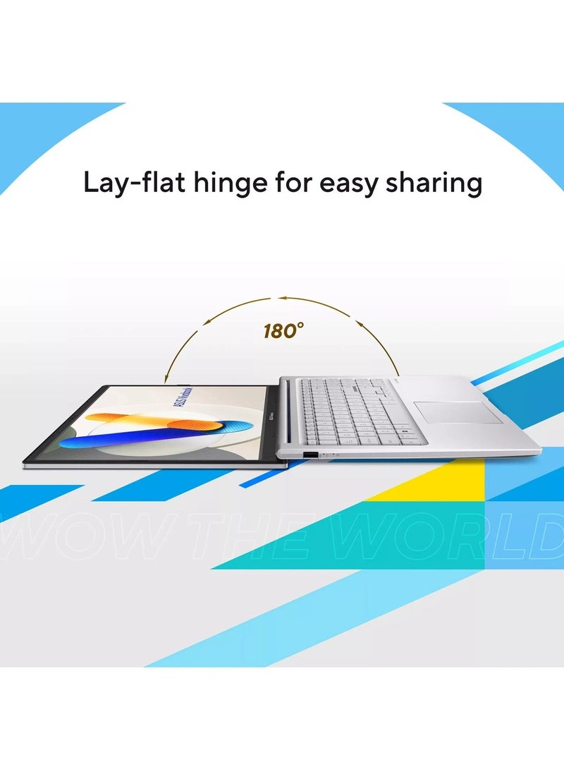 ASUS Vivobook 15 F1504VAP Business Laptop, 15.6" Touchscreen IPS FHD (1920x1080) Display Intel Core 7 150U (Beats i7-1355U), 40GB RAM, 2TB SSD, WiFi 6, BT 5.1, HD Webcam, Window 11 (Upgraded) English Cool Silver - Image 5