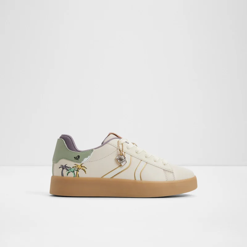 DINASAMI01 Printed Lace Up Sneakers