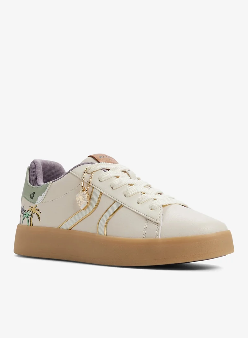 ALDO  DINASAMI01 Printed Lace Up Sneakers for Women | Best Price UAE