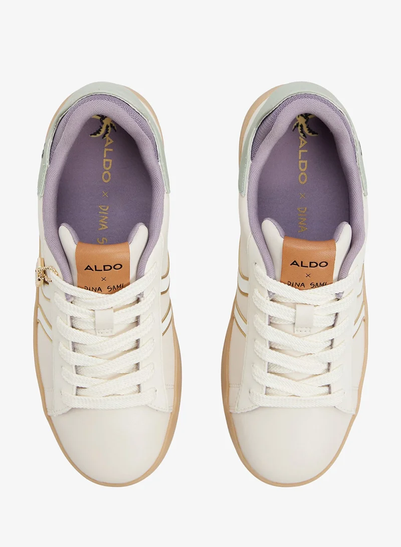 ALDO  DINASAMI01 Printed Lace Up Sneakers for Women | Best Price UAE