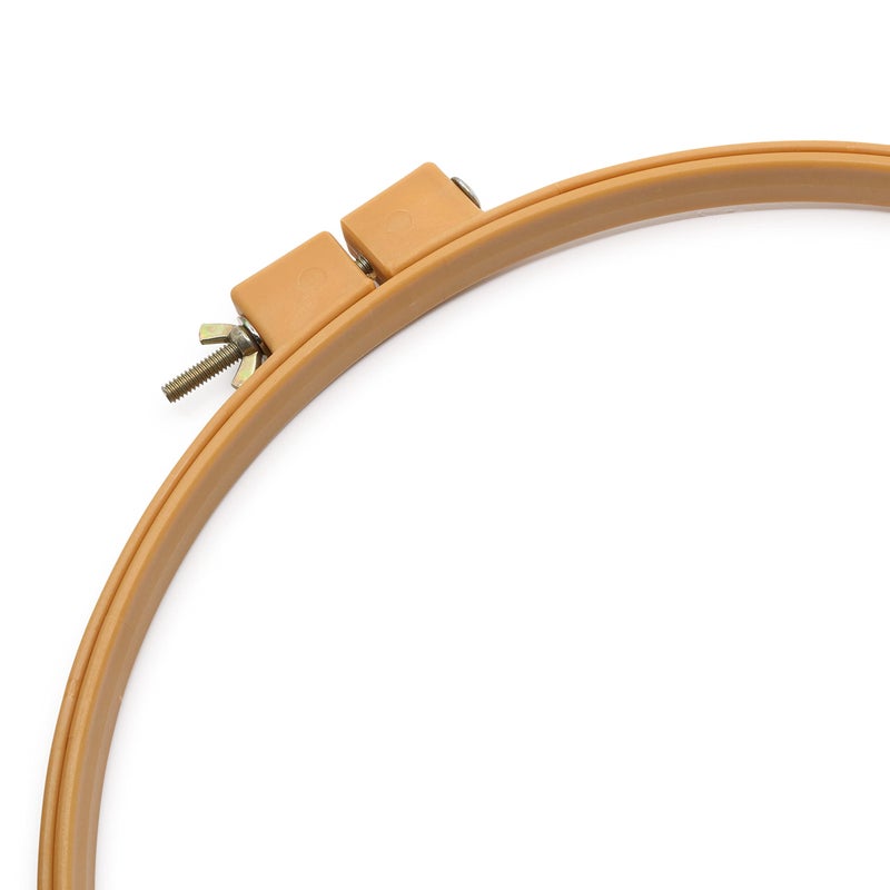 Dritz 3203 Plastic No-Slip Quilting Hoop, 14-Inch, Natural - Image 3