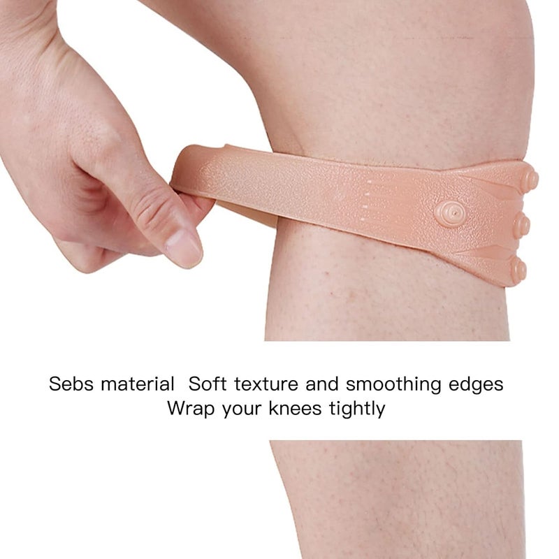 klarako knee support strap for women, Knee Pain Relief Support Brace Hiking, Soccer, Basketball, Running, Jumpers Knee, Tennis, Tendonitis, Volleyball Squats - Image 3