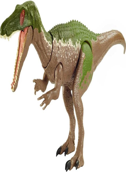 Jurassic World Toys Baryonyx Grim Sound Strike Dinosaur Action Figure with Strike and Chomping Action, Realistic Sounds, Movable Joints, Authentic Color and Texture; Ages 4 and Up