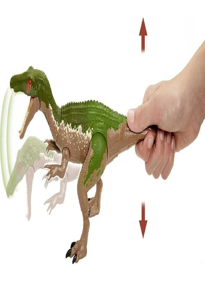 Jurassic World Toys Baryonyx Grim Sound Strike Dinosaur Action Figure with Strike and Chomping Action, Realistic Sounds, Movable Joints, Authentic Color and Texture; Ages 4 and Up
