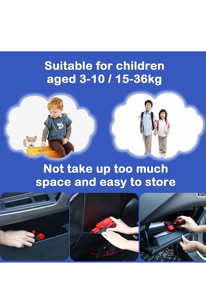 KASTWAVE Seat Belt Adjuster for Kid Booster Seat Alternative for Car Car Seat Protector for Kid Car Shoulder Neck Safety Positioner - Image 5