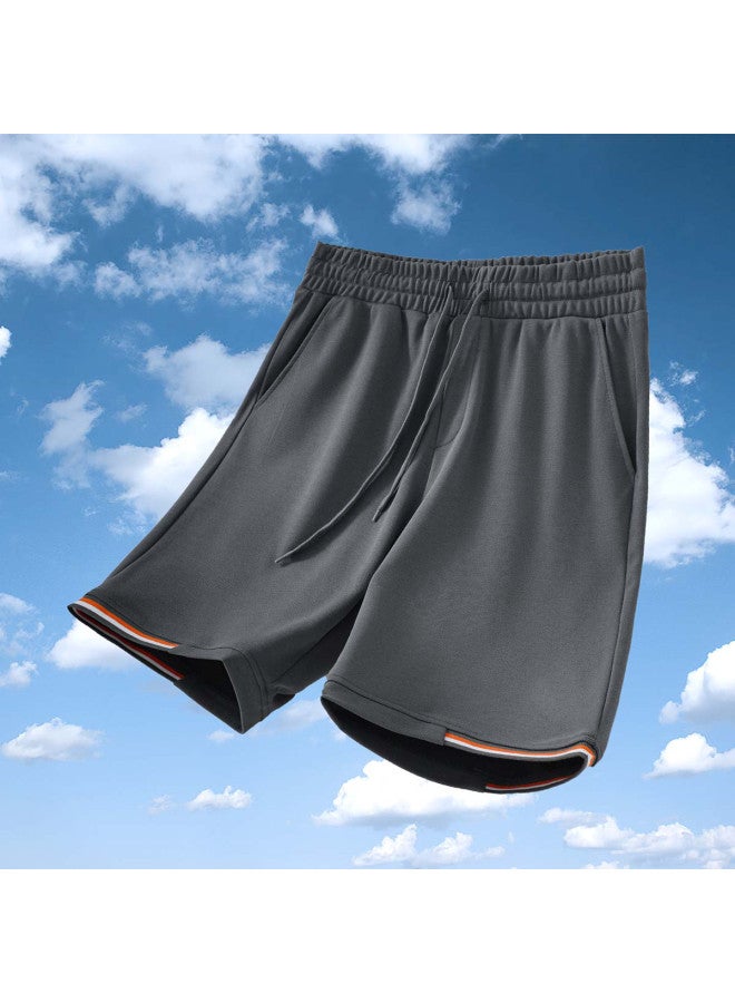 Fomoce men's Summer Smooth Mid-rise Casual Shorts - Image 3