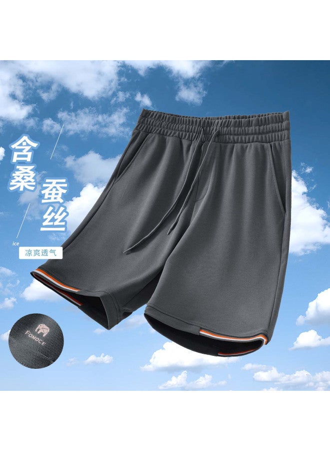 Fomoce men's Summer Smooth Mid-rise Casual Shorts - Image 2