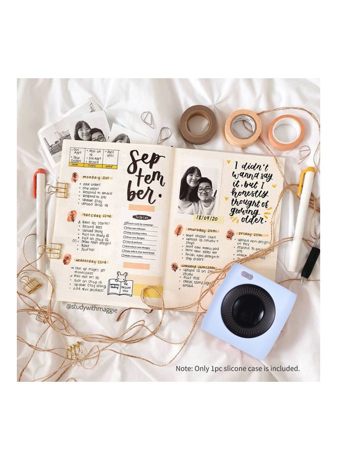 Protective Case Cover For Paperang P2/P2S Pocket Printer Blue - Image 5