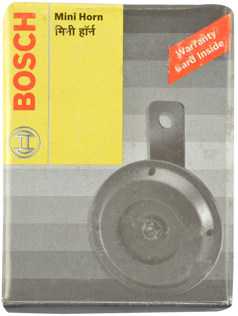 Bosch_Mini_Horn_Black_Colour_12 V_Single_ For Car, LCV,3-Wheeler,Bike - Image 4