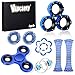 Vipctery 8Pcs Fidget Toys for Kids Easter Basket Stuffers Gifts for Teens Boys ADHD Autism Toys Adults EDC Cool Gadgets Desk Toys Fidgets for Classroom Magnetic Fidget Rings Figette Spinner - Image 2