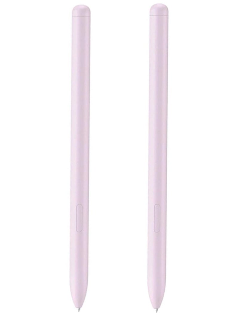 thexxa 2 Pack Galaxy Tab S6 Lite/S7/S8/S9 S Pen Replacement for Samsung Galaxy Tab S9/S8/S7/S6 Lite Stylus Pen +5 Tips/Nibs (Without Bluetooth) (Purple) - Image 1