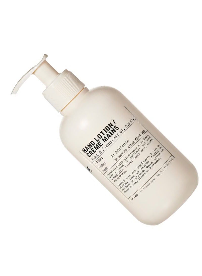 Le Labo Hand Lotion Hinoki 250ml - Image 2