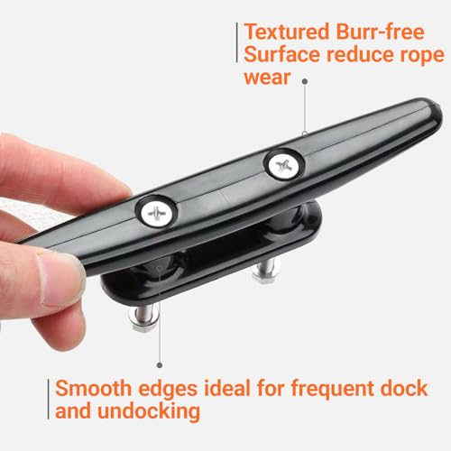 OSTARE Nylon Cleat Boat Kayak Cleat 4",5",6",8",4 Pack (8" Cleat) - Image 3