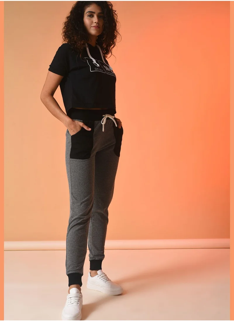 Campus Sutra Elastic Waist Jogging Pant