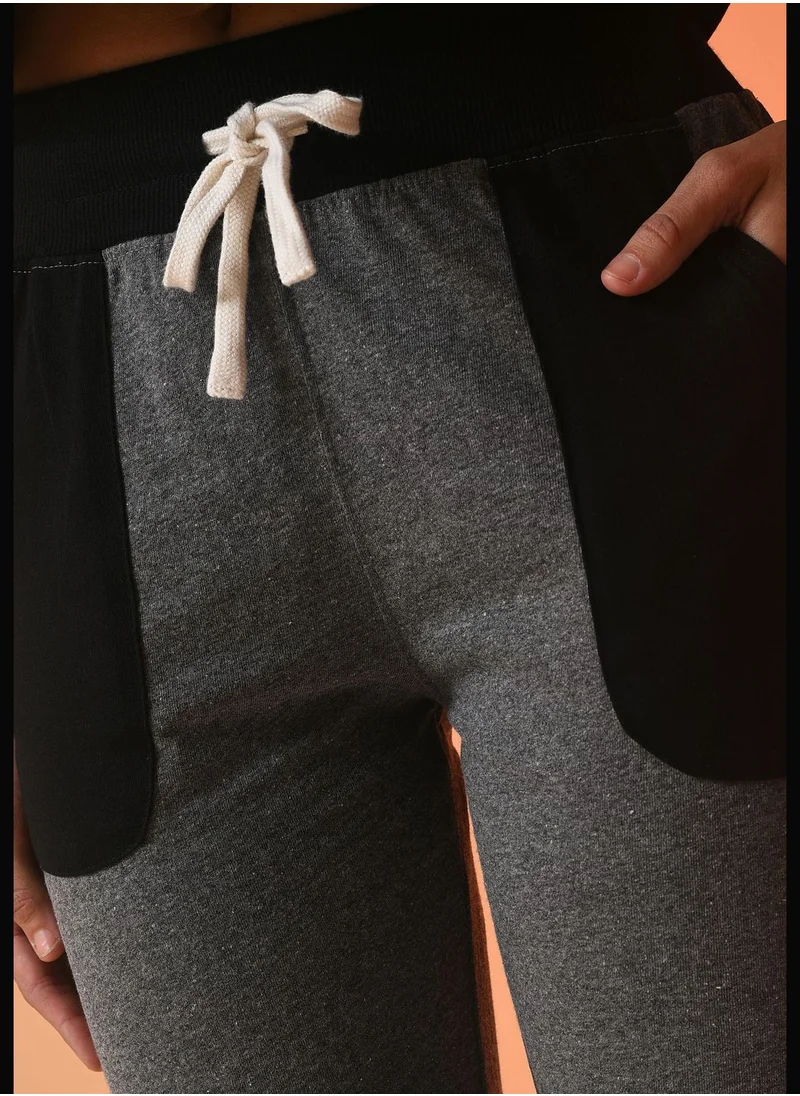 Campus Sutra Elastic Waist Jogging Pant