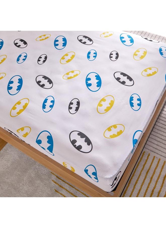 Batman Twin Fitted Sheet 120X200 Plus 25 Cm  - Image 3