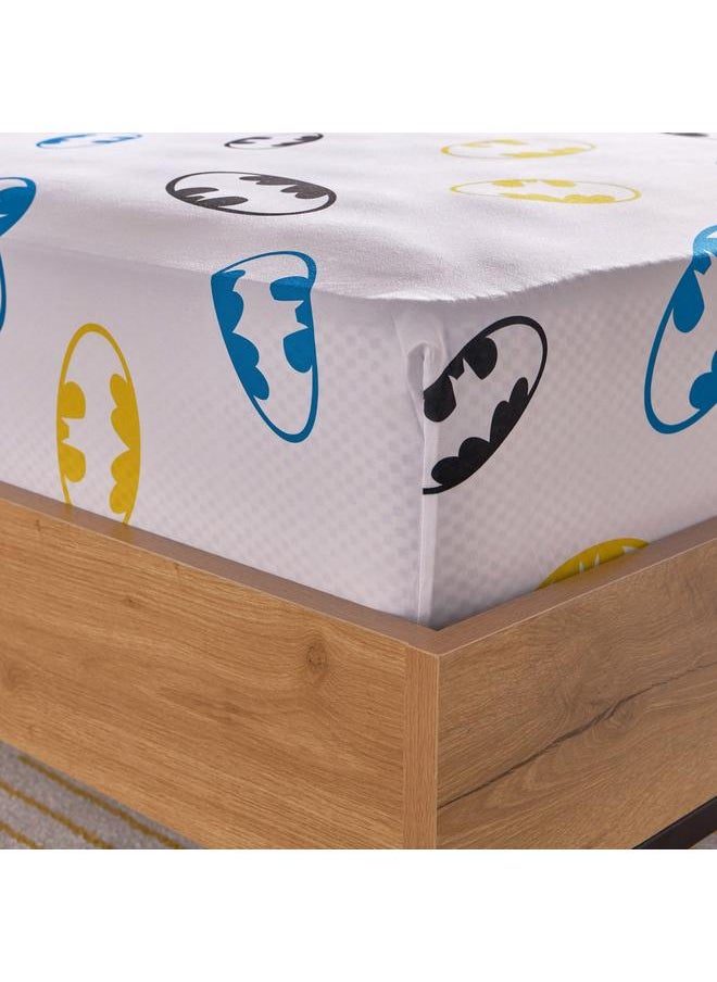 Batman Twin Fitted Sheet 120X200 Plus 25 Cm  - Image 4