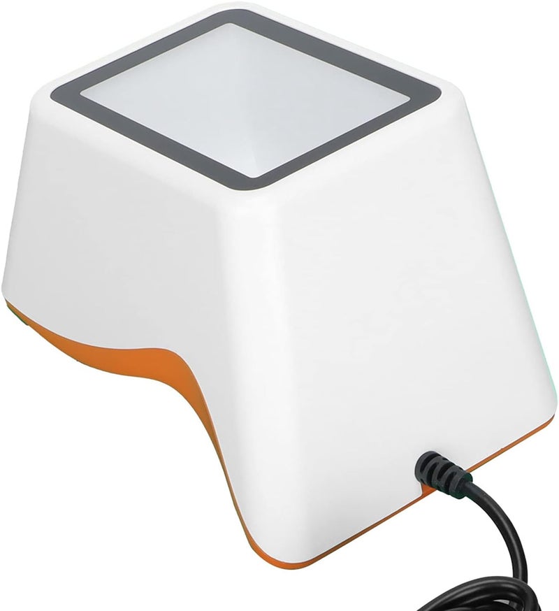 GT 790 Desktop Barcode Scanner, QR Scanner for Shop Store Market, Large Scanning Window with Auto Induction, 2D Barcode Reader for POS Equipment, Supports Alipay WeChat - Image 3