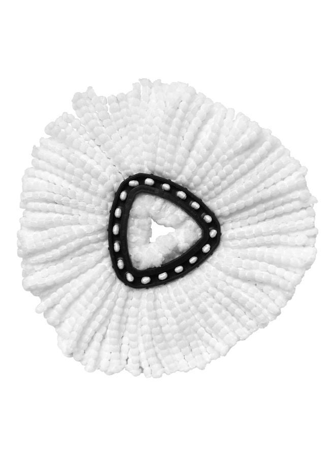 إسكدنيا رأس ممسحة بديل من المايكروفايبر لممسحة أو-سيدار/ فيليدا أبيض/ أسود - Image 1