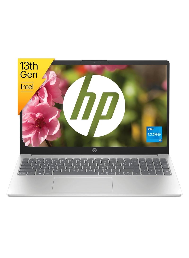 HP 2023 Newest 15s Series 15.6 بوصة كمبيوتر محمول، FHD (1920 x 1080)، Intel Core -1335U Deca-core i5، ذاكرة الوصول العشوائي DDR4 سعة 32 جيجابايت، 1 تيرابايت NVME SSD، رفيع وخفيف، Windows 11 - Image 1