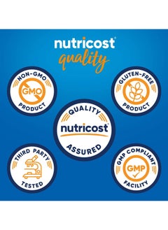 Nutricost Vitamin K2 + Vitamin D3, 100 Mcg Vitamin K2 Per Serving, 125 Mcg Vitamin D3 Per Serving, 120 Servings, Dietary Supplement 120 Softgels  - Image 5