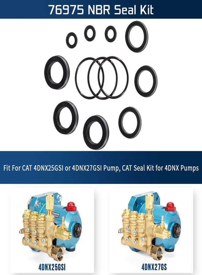 Sunluway طقم إصلاح مانع التسرب Sunluway 76975 لمضخات CAT 4DNX، مناسب لاستبدال مضخات CAT 4DNX25GSI و4DNX27GSI - Image 4