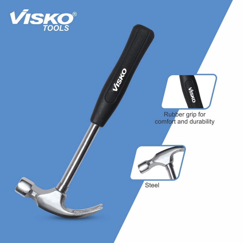 Visko Tools Visko 805 3 Pc Home Tool Kit 1 Claw Hammer 1 Pack of 8 pcs Spanner 1 Combination Plier Set - Image 5