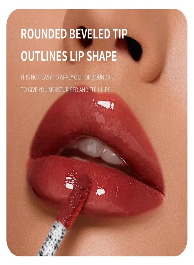 ANNAFRIS 300pcs Disposable Lip Brush Lipstick Applicator Brush Concealer Brushes Eyelash Brush Wands(Lip Brush-B Crystal) - Image 5