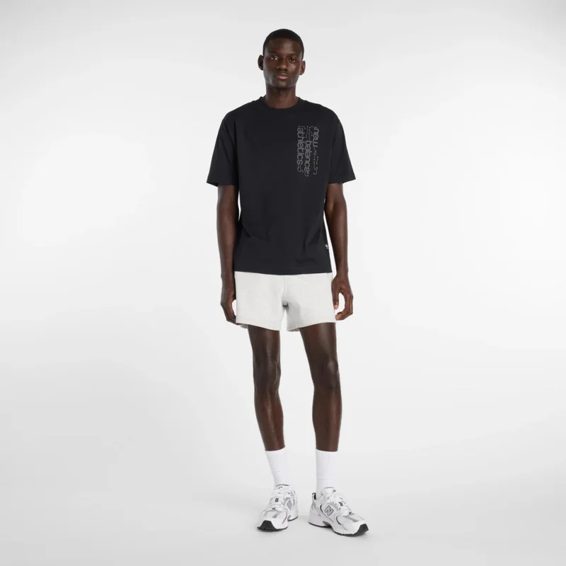 New Balance Black Reflective T-Shirt for Men | Best Price UAE