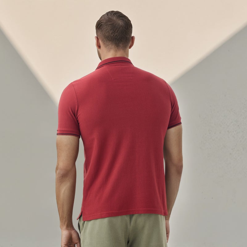 سبلاش فيڤ تيشيرت بولو بيقيه مخطط - Image 3