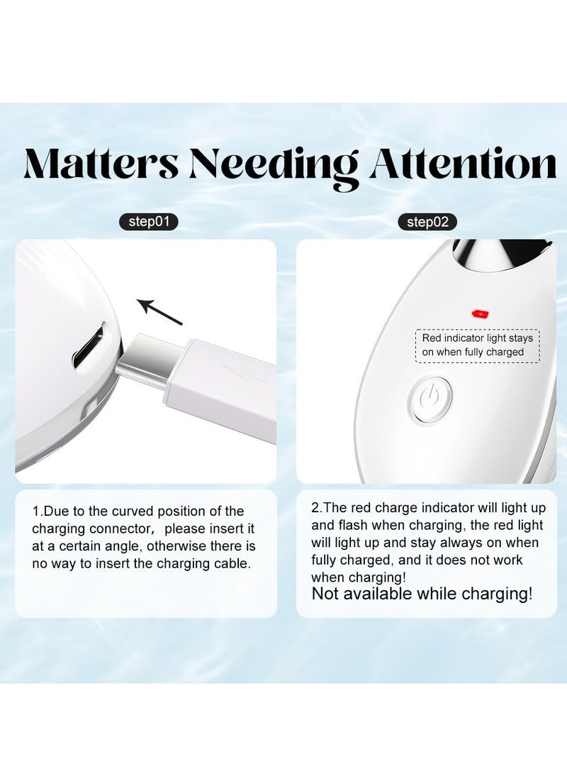 TIGER Neck Face Massager & Sculpting Tool with 3 Colour Modes & Vibration – Facial Massager to Reduce Double Chin, Lift and Firm Skin, Enhance Jawline Contour, Improve Blood Circulation, Portable & Rechargeable Beauty Device for Home Use - Image 2