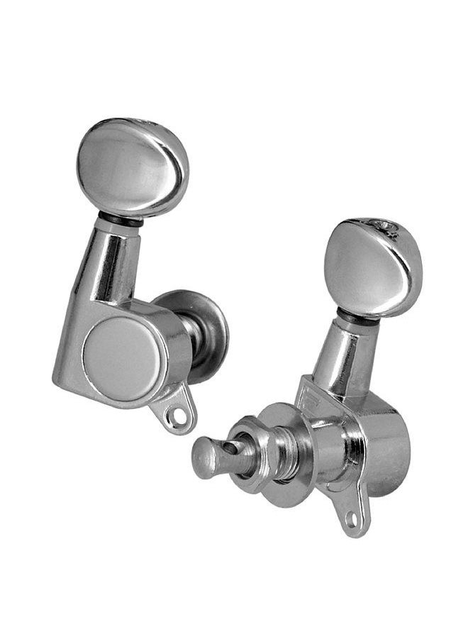 Generic - 4 PCS Ukulele Tuning Peg Uke Knobs 1:15 Closed Style Tuners Tuning Key for 4 String Ukelele - Image 1
