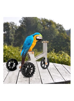Y&D Parrot Bicycle Toy, Bird Intelligence Training Puzzle Toy for Small Medium Bird, Tabletop Interactive Educational Foot Talon Funny IQ Supplies Macaw Conure  - Image 3
