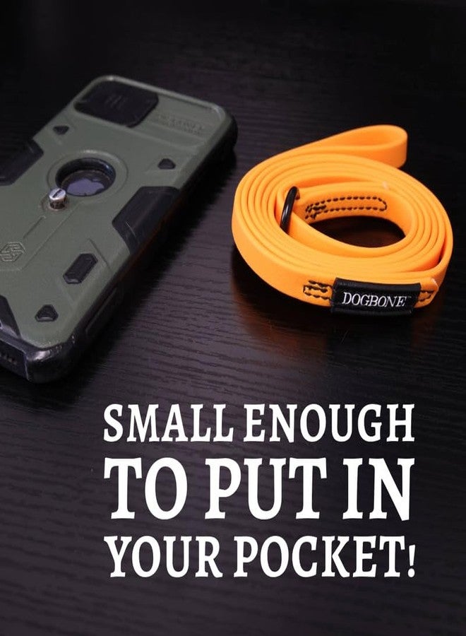 DogBone Slip Lead for Small, Medium, & Large Dogs – No Pull Lasso Style Leash & Collar for Control During Training - Waterproof & Chew Resistant Biothane Alternative - Great Size for Hiking & Travel - Image 3