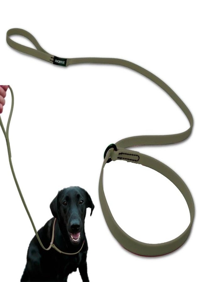 DogBone Slip Lead for Small, Medium, & Large Dogs – No Pull Lasso Style Leash & Collar for Control During Training - Waterproof & Chew Resistant Biothane Alternative - Great Size for Hiking & Travel - Image 1