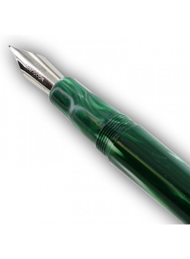 Noodler's Ink Ahab Flex Nib Jade Fountain Pen - ND-15031 - Image 2