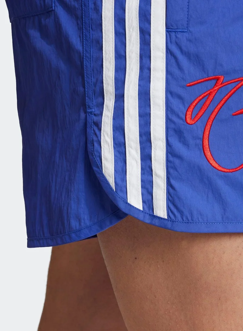 Adidas Jb Short Blue Football Shorts For Men Xs